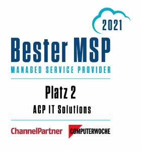 Best Managed Service Provider 2021: ACP aufs Treppchen gewählt