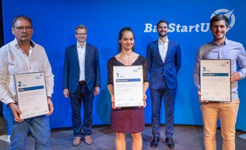 BioTech-Startup NanoStruct gewinnt Finale im Businessplan Wettbewerb Nordbayern