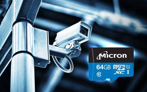 BRESSNER bietet ab sofort spezielle Speicherkarten von Micron Technology für die Videoüberwachung
